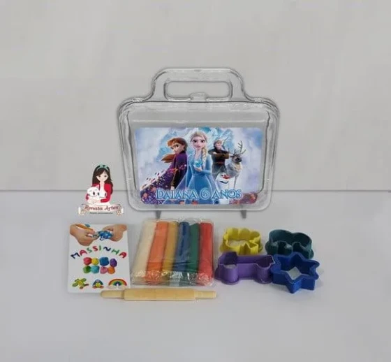 Kit Massinha na Maleta Frozen