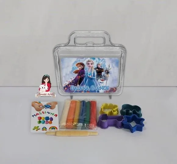 Kit Massinha na Maleta Frozen