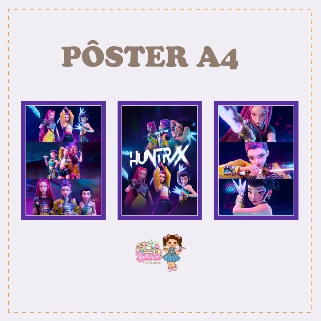 Kit Festa Só Um Bolinho K POP - Decoração de Festa