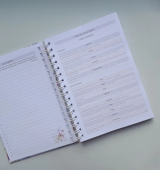 Caderno Devocional Capa Personalizada com Nome