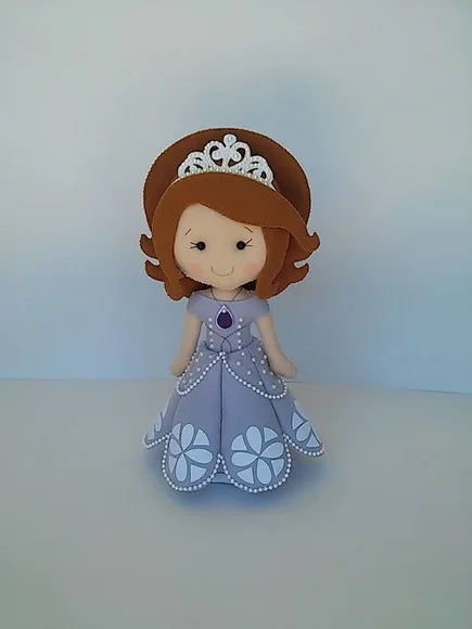 Princesa Sofia em Feltro.