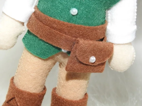 Boneco Flynn Rider em Feltro - Enrolados