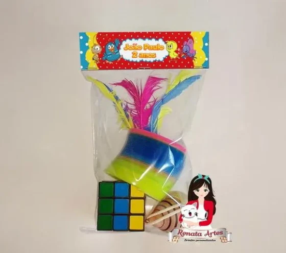 Kit Brinquedos Retrô Tema Galinha Pintadinha