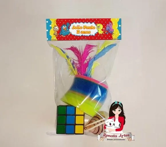 Kit Brinquedos Retrô Tema Galinha Pintadinha