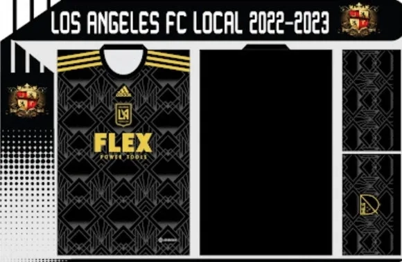 Vetor Camisa Do Lo Angeles 2022/2023