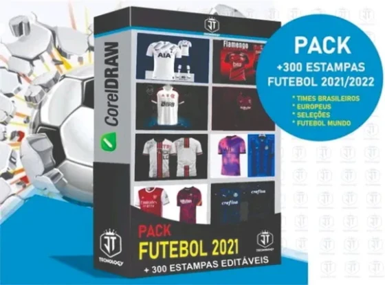 Vetor Camisa futebol 2021/2022