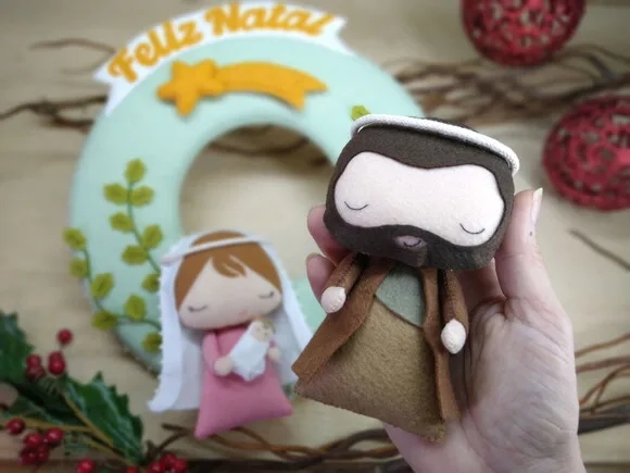 Guirlanda Natalina - Familia
