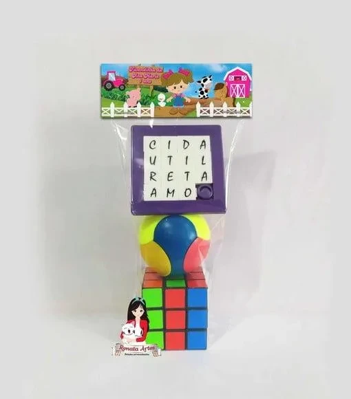Kit Desafio Personalizado Fazendinha