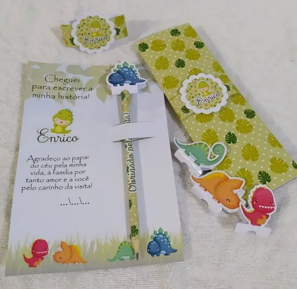 Card com Lápis ou Caneta Maternidade