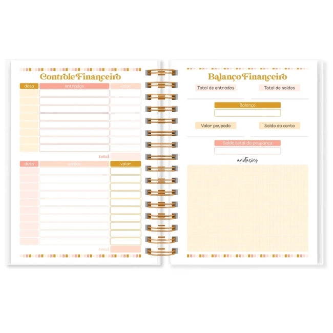 Planner 2027 Personalizado A5| Planner Diário e Semanal para Organização e Planejamento