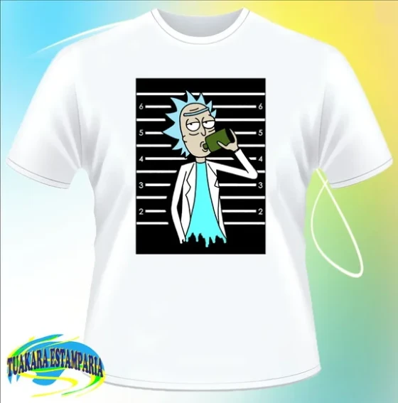 Camiseta Rick And Morty - Rick Sanchez