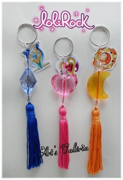 Chaveiro Símbolo LoliRock - valor cada