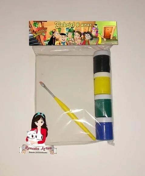 Kit Pintura Personalizado do Chaves