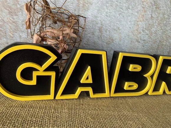 Letras Decorativas Personalizadas em MDF para Quarto de Bebê e Festas - Tema Star Wars
