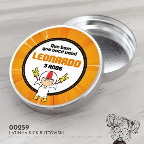 Latinha Adesivada Kick Buttowski - 00259