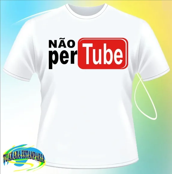 CAMISETA NÃO PER TUBE