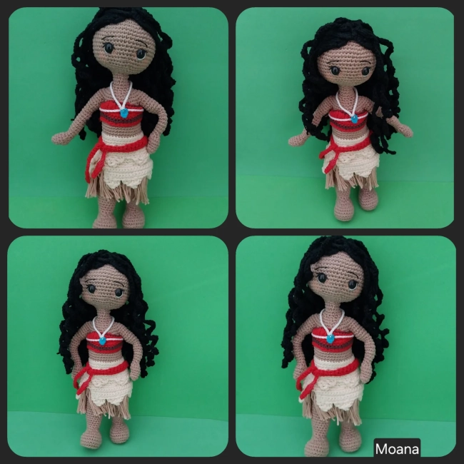 Moana amigurumi