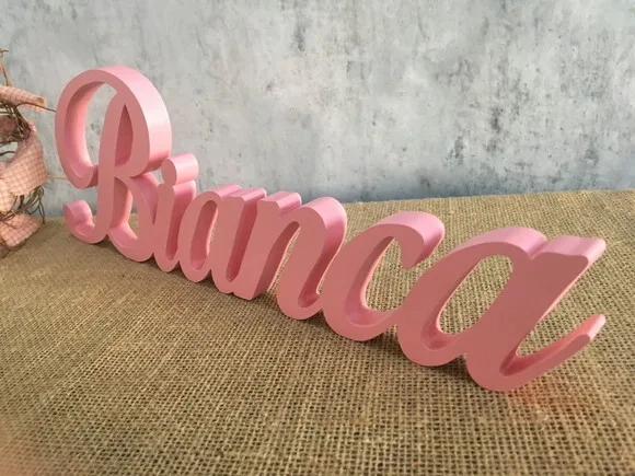 Letras de MDF -Nomes