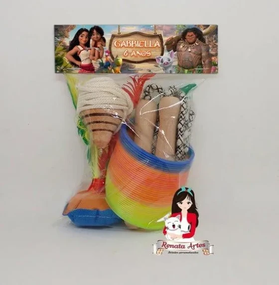 Kit Boa Infância Completo Tema Moana 2