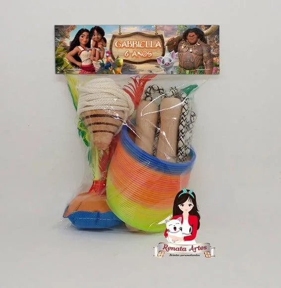 Kit Boa Infância Completo Tema Moana 2