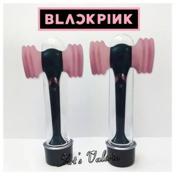 Tubete e Aplique Martelo Black Pink