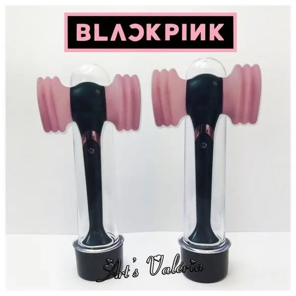 Tubete e Aplique Martelo Black Pink