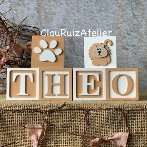 Cubos Ts 6x6cm Safari