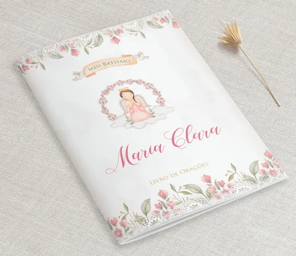 Livrinho De Orações Para Batizado - Divino Rosa