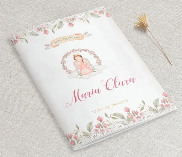Livrinho De Orações Para Batizado - Divino Rosa