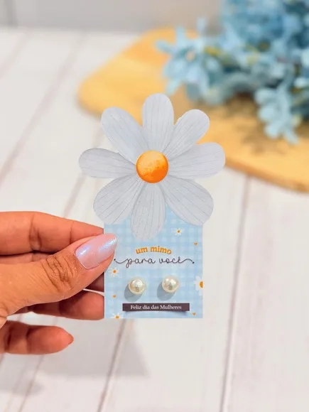 Card Brincos Dia das Mulheres