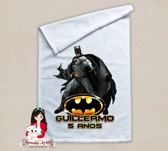 Toalhinha Personalizada Batman