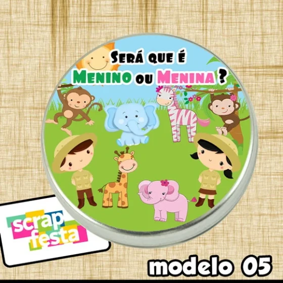 Lembrancinhas de Chá de Bebê Revelação