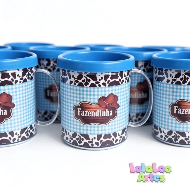 Caneca Fazendinha Personalizada