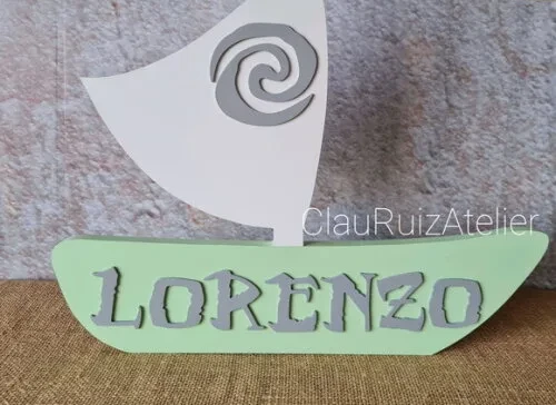 MOANA BARCO PERSONALIZADO