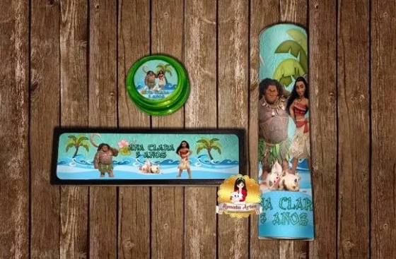 Moana - Kit Jogos Personalizado 2