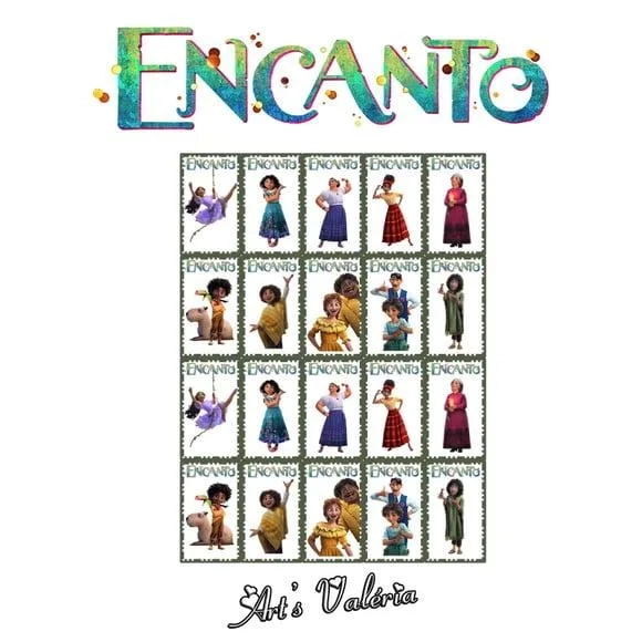 Jogo da Memória Encanto