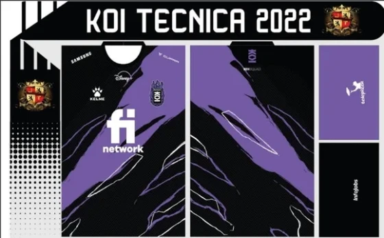 Vetor Camisa Koi Tecnica 2022