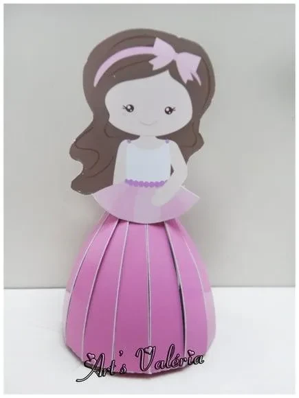 Bailarina Cut 2D - Porta Bombom