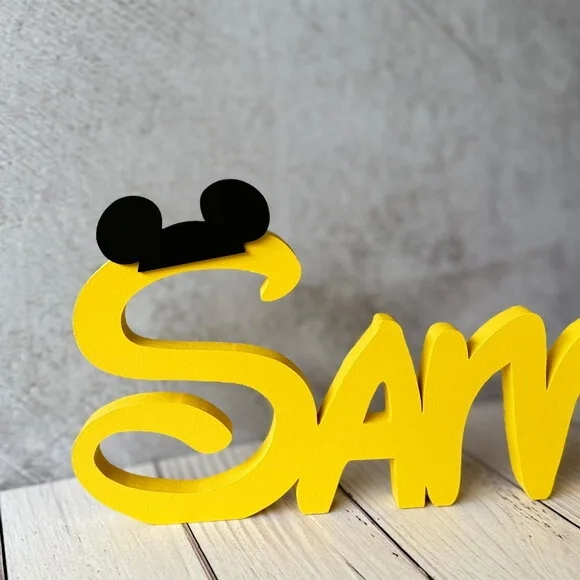 Disney - Letras de Mdf- Festa Infantil