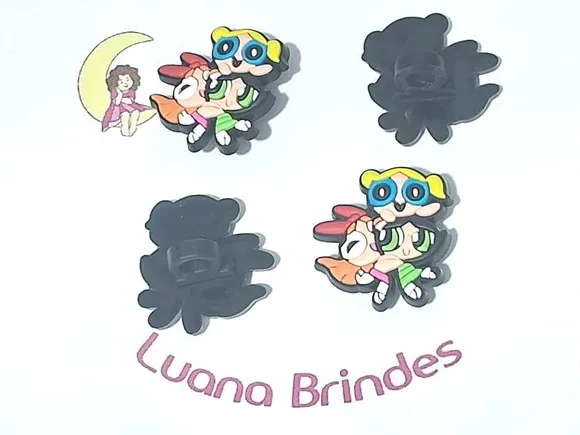 Ponteira P/lápis Meninas Super Poderosas Pacote C/4 Unidades