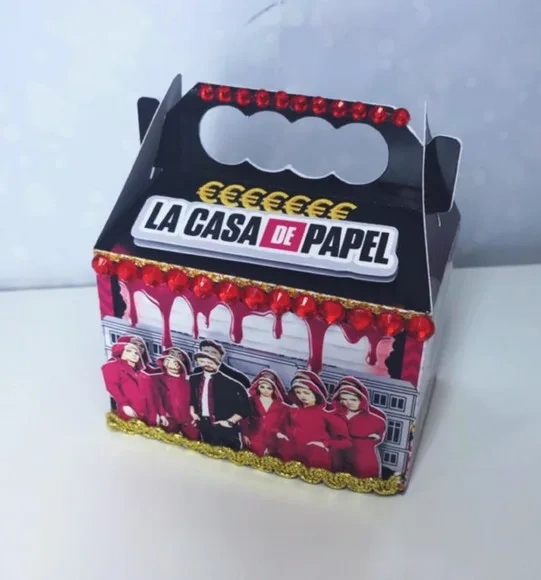 Kit 30 Lembrancinhas La Casa de Papel