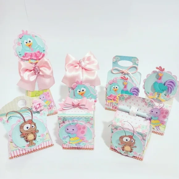 Kit 30 Lembrancinhas Galinha Pintadinha