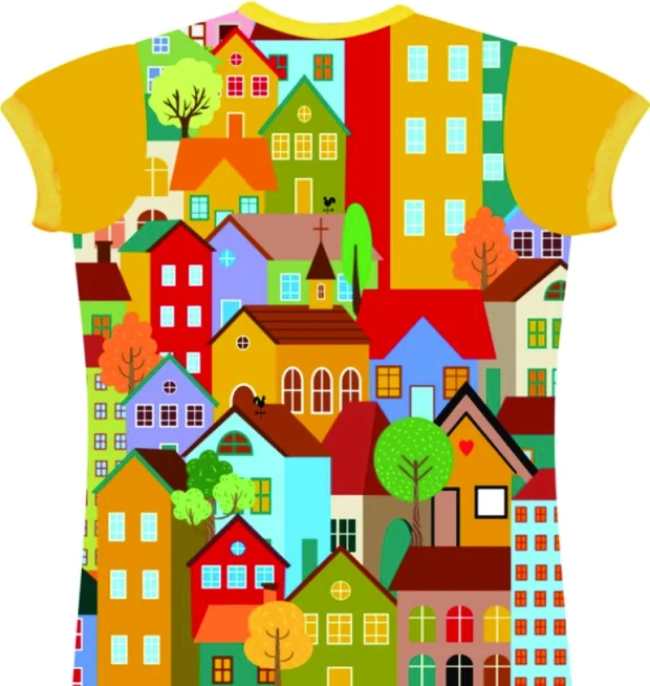 Baby Look Infantil Casas