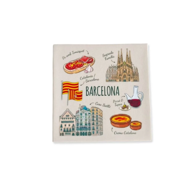 Imã Decorativo Lembrança - Barcelona