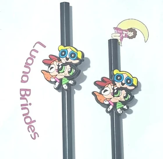 Lápis C/ponteira Meninas Super Poderosas Pacote C/4 Unidades