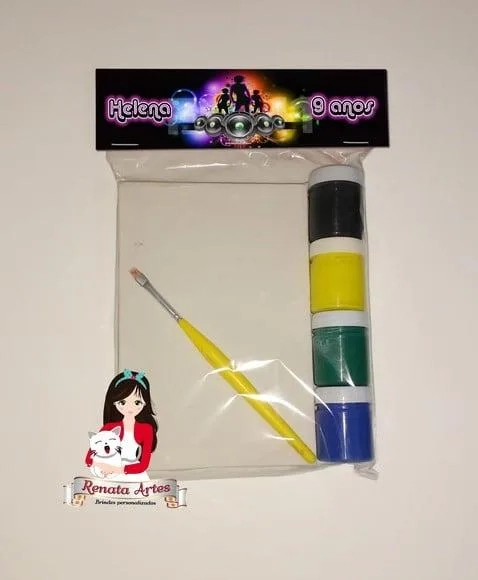 Kit Pintura Personalizado Tema Balada