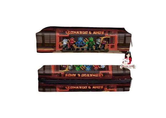 Estojo Personalizado Ninjago