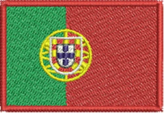Matriz de Bordado Bandeira de Portugal