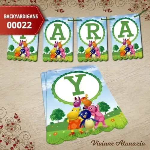 Bandeirola Backyardigans - 00022