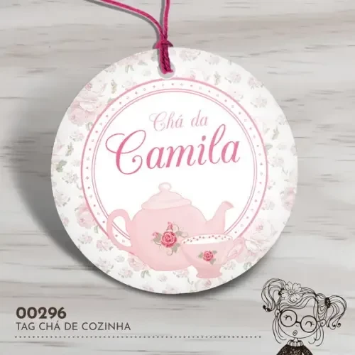 Tag Redonda Chá de Cozinha - 00296